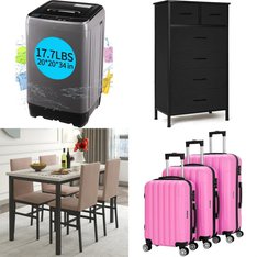 Pallet - 6 Pcs - Luggage, Dining Room & Kitchen, Bedroom, Unsorted - Customer Returns - SEGMART, RichYa, KRIB BLING, Travelhouse