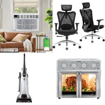 Pallet – 10 Pcs – Office, Air Conditioners, Toasters & Ovens, Vacuums – Customer Returns – Ktaxon, Bestier, Costway, Kalorik