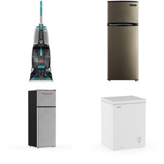 Pallet - 6 Pcs - Refrigerators, Vacuums, Freezers - Customer Returns - Hoover, Galanz, Frigidaire, Thomson