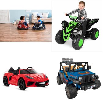 Pallet – 7 Pcs – Vehicles, Vehicles, Trains & RC – Customer Returns – Flybar, Huffy, Mattel, Kalee