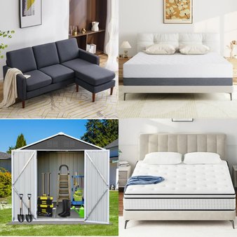 CLEARANCE! Pallet – 17 Pcs – Bedroom, Office, Mattresses, Exercise & Fitness – Overstock – Mainstays, Amolife, Madinog, Fixtech