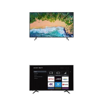 8 Pcs – LED/LCD TVs (58″ – 65″) – Refurbished (GRADE A, GRADE B) – Samsung, SHARP