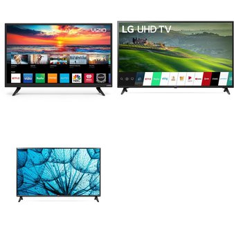 5 Pcs – LED/LCD TVs – Refurbished (GRADE A) – VIZIO, LG