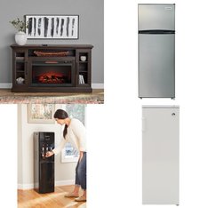 6 Pallets - 34 Pcs - Bar Refrigerators & Water Coolers, Freezers, Fireplaces, Refrigerators - Customer Returns - Primo, HISENSE, Mm, Dyna-Glo