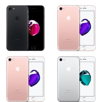 39 Pcs – Apple iPhone 7 – Refurbished (GRADE A – Unlocked) – Models: MN8G2LL/A, MN8P2LL/A, MN8K2LL/A, MN8M2LL/A