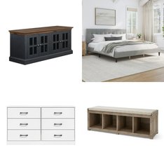 Pallet - 6 Pcs - Bedroom, TV Stands, Wall Mounts & Entertainment Centers, Living Room - Overstock - Mainstays