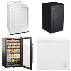 6 Pallets - 45 Pcs - Bar Refrigerators & Water Coolers, Freezers, Laundry, Refrigerators - Customer Returns - Primo Water, HISENSE, Primo, Minecraft