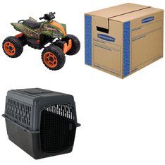 Pallet - 4 Pcs - Pet Toys & Pet Supplies, Storage & Organization, Vehicles, Automotive Parts - Customer Returns - Major Retailer Camping, Fishing, Hunting