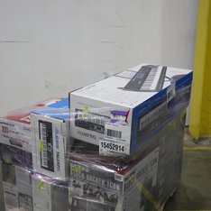 6 Pallets – 94 Pcs – Powered, DVD & Blu-ray Players, Projector, Portable Speakers – Untested Customer Returns – Walmart