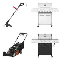 Pallet - 10 Pcs - Trimmers & Edgers, Grills & Outdoor Cooking, Mowers - Customer Returns - Hyper Tough, Expert Grill, Blackstone, Yard Machines