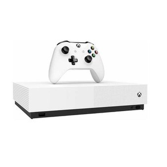 6 Pcs – Microsoft NJP-00024 Xbox One S 1TB All Digital Edition White – Refurbished (GRADE B) – Video Game Consoles