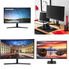 Pallet – 27 Pcs – Monitors – Customer Returns – Onn, Samsung, LG, ACER