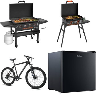 Pallet – 7 Pcs – Grills & Outdoor Cooking, Patio, Bar Refrigerators & Water Coolers, Cycling & Bicycles – Overstock – Blackstone, Galanz