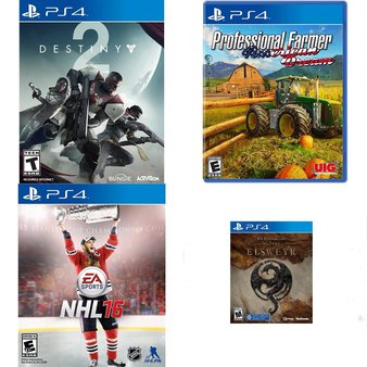 48 Pcs – Sony Video Games – New, Used, Like New – Destiny 2 Standard Edition (PS4), NHL 16 (PS4), ADIB075CQN8F5, The Elder Scrolls Online: Elsweyr (PS4)