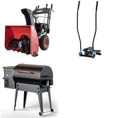Pallet - 3 Pcs - Grills & Outdoor Cooking, Snow Removal, Exercise & Fitness - Customer Returns - KingChii, PowerSmart, Soozier