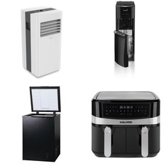 Pallet - 12 Pcs - Microwaves, Freezers, Kitchen & Dining - Open Box Customer Returns - Hamilton Beach, Arctic King, Midea, Ninja