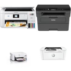 FLASH SALE! 1 Pallet - 113 Pcs - Ink, Toner, Accessories & Supplies, Cordless / Corded Phones - Untested Customer Returns