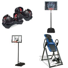 Pallet - 7 Pcs - Outdoor Sports, Exercise & Fitness - Customer Returns - Lifetime, LIFETIME PRODUCTS, EastPoint Sports, Body Vision