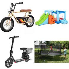 Pallet - 9 Pcs - Powered, Trampolines, Cycling & Bicycles, Outdoor Sports - Customer Returns - Razor, GOTRAX, JumpKing, Hover-1