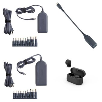 Pallet – 368 Pcs – Other, Power Adapters & Chargers, Over Ear Headphones, Keyboards & Mice – Customer Returns – Onn, onn., Blackweb, Withit