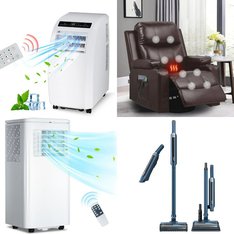 Pallet - 14 Pcs - Living Room, Bedroom, Air Conditioners, Luggage - Customer Returns - Zimtown, Behost, Comhoma, Costway