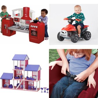 Pallet – 7 Pcs – Vehicles, Baby Toys – Customer Returns – American Plastic Toys, Little Tikes, Power Wheels-18005, Toys R Us-3234