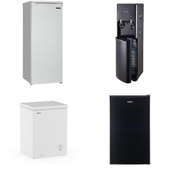 Pallet – 7 Pcs – Freezers, Refrigerators, Bar Refrigerators & Water Coolers – Customer Returns – Thomson, Galanz, Primo, HISENSE