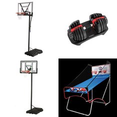 Pallet - 9 Pcs - Outdoor Sports, Exercise & Fitness, Game Room - Customer Returns - EastPoint Sports, Lifetime, FitRx, EastPoint