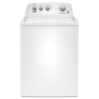 Lowes – Pallet – Whirlpool WTW4850HW 3.9 cu. ft. High-Efficiency White Top Load Washing Machine with Soaking Cycles – New Damaged Box (Scratch & Dent)