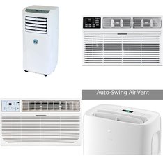 3 Pallets - 29 Pcs - Air Conditioners - Mixed Conditions - LG, WHIRLPOOL, Keystone, Honeywell