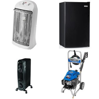 Pallet – 17 Pcs – Heaters, Refrigerators – Customer Returns – Mainstay’s, Igloo