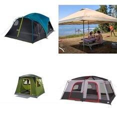 Pallet – 20 Pcs – Camping & Hiking – Customer Returns – Ozark Trail, Coleman, Ozark, Igloo