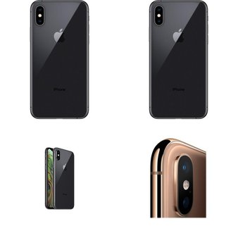 12 Pcs – Apple iPhone Xs – Refurbished (GRADE A – Unlocked) – Models: MT942LL/A, MT8U2LL/A, MT972LL/A, MT962LL/A