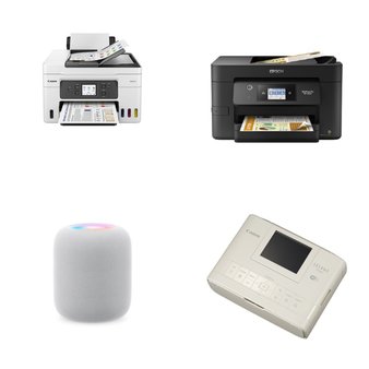 CLEARANCE! Pallet – 46 Pcs – Cordless / Corded Phones, All-In-One, Security & Surveillance – Open Box Customer Returns – VTECH, Canon, HP, EPSON