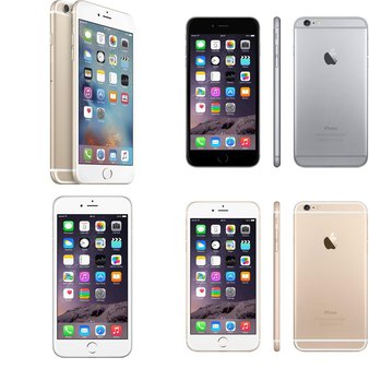 5 Pcs – Apple iPhone 6 Plus – Refurbished (GRADE B – Unlocked) – Models: MGAF2LL/A, MGC12LL/A, MGCT2LL/A, MGCR2LL/A