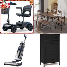 Pallet – 11 Pcs – Bedroom, Vacuums, Dining Room & Kitchen, Canes, Walkers, Wheelchairs & Mobility – Customer Returns – Homfa, INSE, Ktaxon, SEGMART