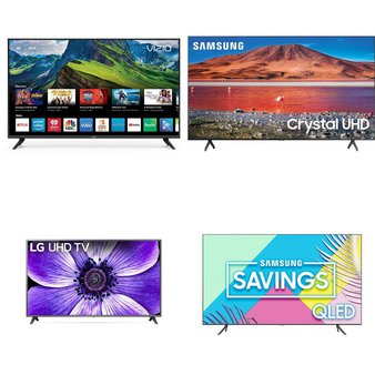 12 Pcs – LED/LCD TVs – Refurbished (GRADE A) – VIZIO, Samsung, LG