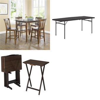CLEARANCE! Pallet – 11 Pcs – Office, Dining Room & Kitchen – Overstock – Mainstays