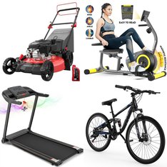 Pallet - 10 Pcs - Cycling & Bicycles, Exercise & Fitness, Fireplaces, Vehicles - Customer Returns - Singlyfire, Fixtech, Funcid, joystar
