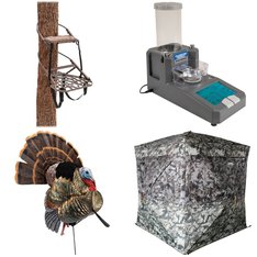 Pallet - 65 Pcs - Shooting, Hunting, Kitchen & Dining, Camping & Hiking - Customer Returns - Major Retailer Camping, Fishing, Hunting