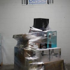 3 Pallets - 45 Pcs – Exercise & Fitness, Vacuums, Vehicles, Kitchen & Dining - Untested Customer Returns - Walmart
