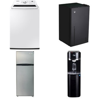 Pallet – 6 Pcs – Refrigerators, Freezers, Bar Refrigerators & Water Coolers, Laundry – Customer Returns – Xbox, Frigidaire, Galanz, HISENSE