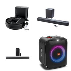 Pallet - 25 Pcs - Speakers, Portable Speakers, Humidifiers / De-Humidifiers, Vacuums - Customer Returns - Monster, Samsung, Onn, LEVOIT