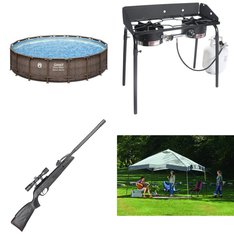 Pallet – 13 Pcs – Camping & Hiking, Patio, Firearms, Pools & Water Fun – Customer Returns – Ozark Trail, Ozark, The Coleman Company, Inc., Gamo