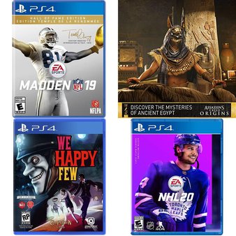 35 Pcs – Nintendo Video Games – Open Box Like New, New, Like New – Madden NFL 19 Hall of Fame Edition (PS4), We Happy Few Deluxe Edition (PS4), Assassins Creed Origins Standard Edition (PlayStation 4), Marvel’s Spider-Man (PS4)