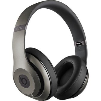 5 Pieces of Beats by Dr. Dre Studio 2.0 Wireless Titanium  Over Ear Headphones MHAK2AM/A Headphones & Portable Speakers GRADE A Refurbished