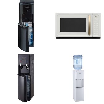 Pallet – 14 Pcs – Bar Refrigerators & Water Coolers, Refrigerators, Microwaves – Customer Returns – Primo Water, Primo, Igloo, Beautiful