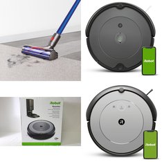 Pallet – 12 Pcs – Vacuums – Damaged / Missing Parts / Tested NOT WORKING – Bissell, iRobot Roomba, Dyson, iRobot