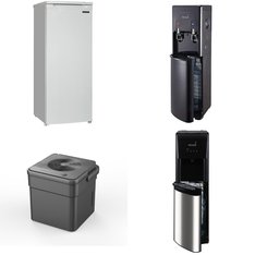 Pallet - 9 Pcs - Bar Refrigerators & Water Coolers, Humidifiers / De-Humidifiers, Refrigerators, Freezers - Customer Returns - Primo, Midea, Igloo, Thomson