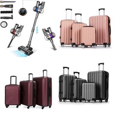 Pallet - 9 Pcs - Luggage, Unsorted, Vacuums, Office - Customer Returns - Zimtown, INSE, Ktaxon, Travelhouse